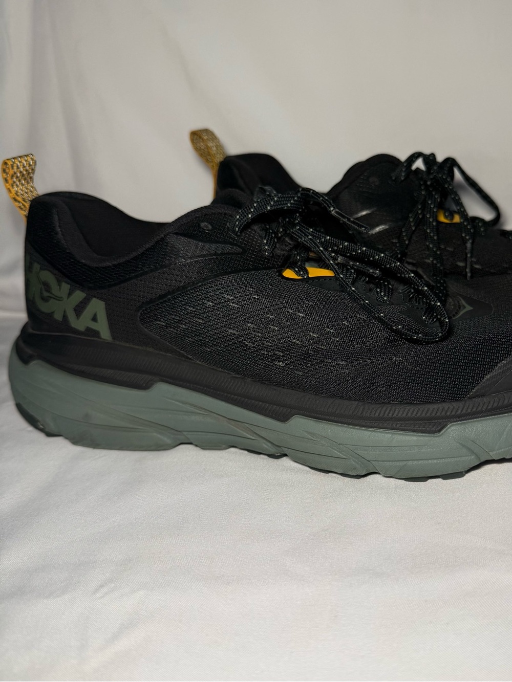 HOKA Challenger ATR 6 Men’s Size 10 Black Thyme Trail Running Shoes